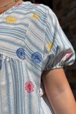 Made in Italy Haydn Smock Tunic Blue